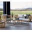 Area Outdoor Round Teak Side Table-542146429