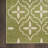 Yenisel Rectangle Moroccan Power Loom Polypropylene Indoor / Outdoor Area Rug in White/Green-664107148