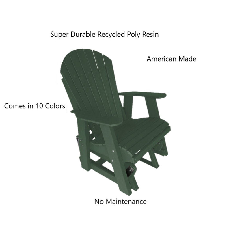 Fauteuil oscillant Phat Tommy Ultimate Campfire, Vert