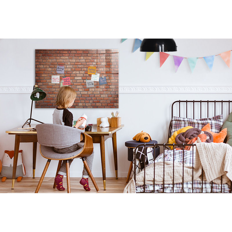 Magnetic Glass Photo Memo Board