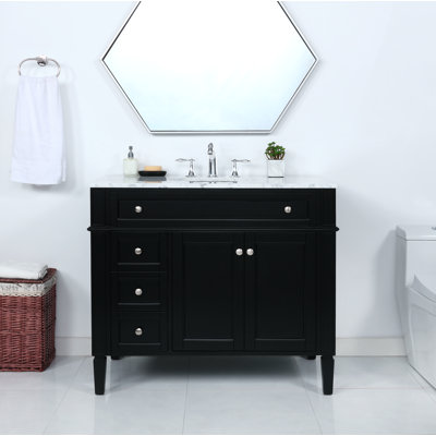 Meuble-lavabo simple 40 po Rivers