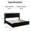 Lit plateforme tapissier Velvet-5083846-5083865