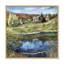 Paysage champêtre dans un paysage d'automne, reproduction d'art sur toile-645491392-645491396