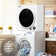 Homcom 3.22 Cubic Feet Portable Clothes Dryer with 5 Drying Modes in White