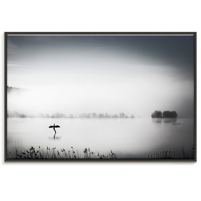 Print on Canvas, Black Floater Frame, 51cm H x 76cm W