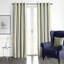 Gino Stripe Cotton Grommet Panels Pair-4183164