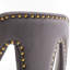 Aryton Swivel Upholstered Adjustable Height Counter Stool with Metal Frame