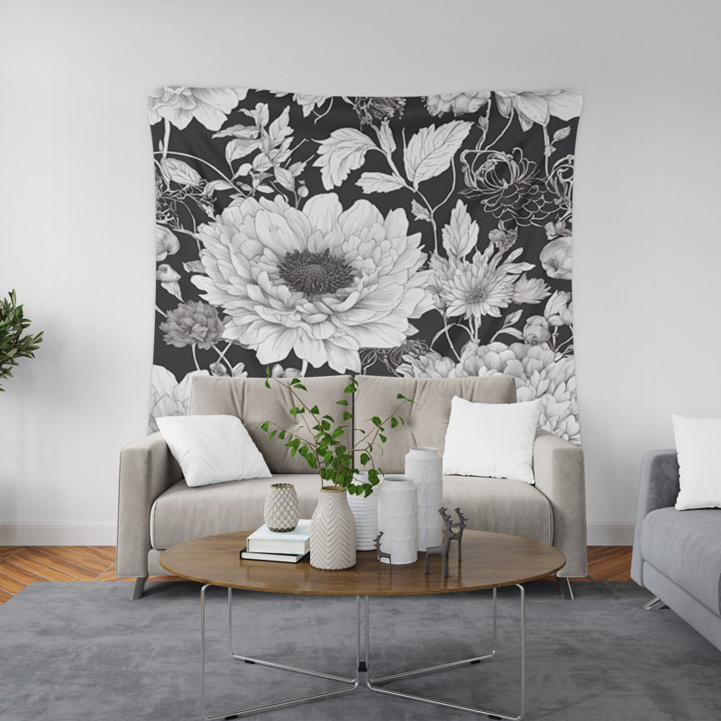 Tapisserie murale, H 88 po x l 104 po
