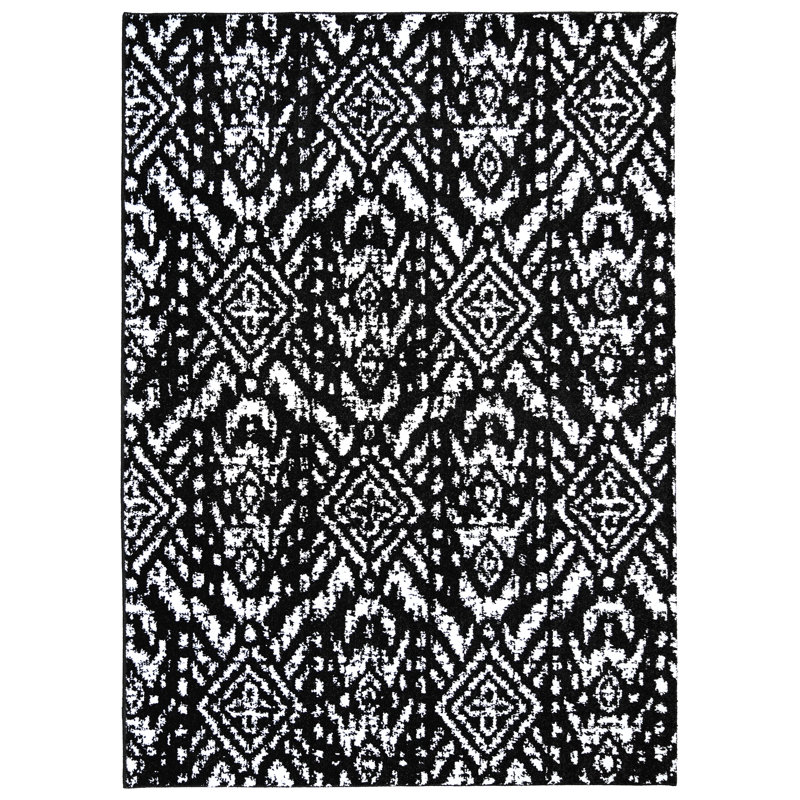 Dagley Abstract Indoor Rug, Rectangle 7' x 10'