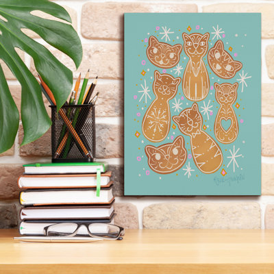 'Sweetest Time Of The Year Full Illustration' by Rachel Hallquist Canvas Wall Art