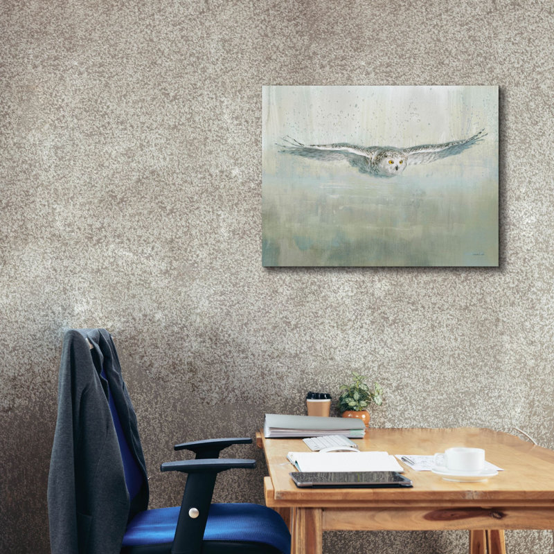 «Soaring Neutral» par Danhui Nai, art mural sur toile, H 26 po x l 34 po