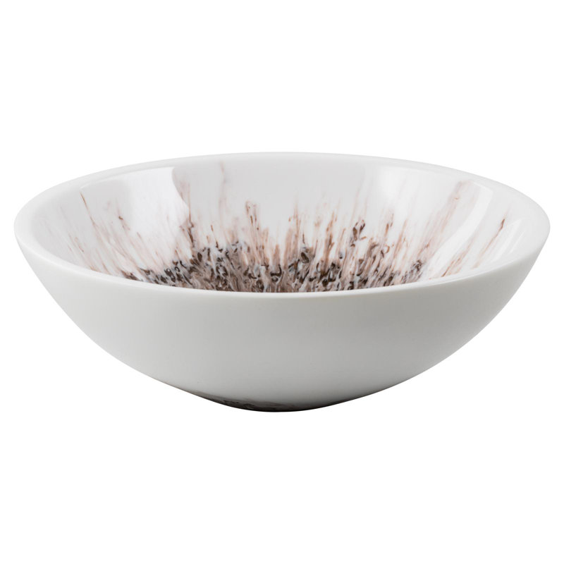 World Menagerie Gisselle 440mm L x 440mm W Resin Circular Sink