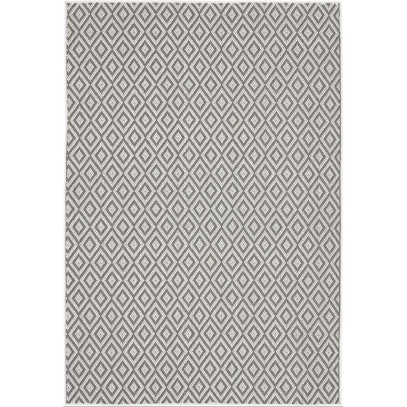 Tapis gris intérieur / extérieur Isahi, Rectangle 3 pi 7 po x 5 pi 2 po