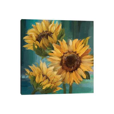 «Sunflower I» par Conrad Knutsen - impression sur toile tendue