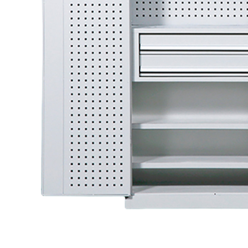 Multi-functional Large Capacity Garage Lockers, White