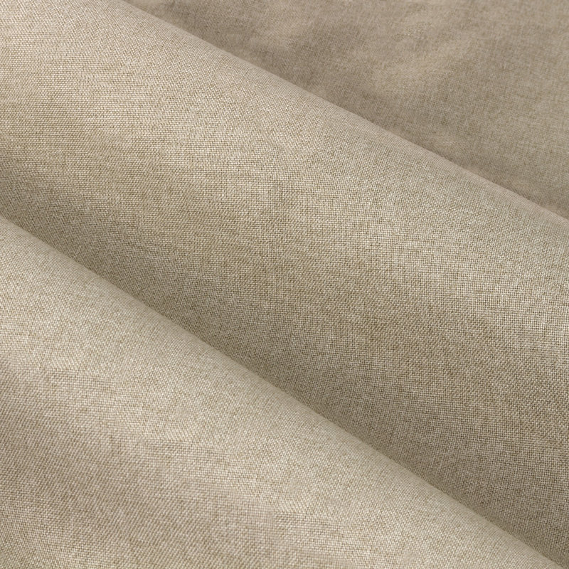 Dawn 100% Blackout Thermal Eyelet Curtains, 229cm Width x 137cm Drop, Natural