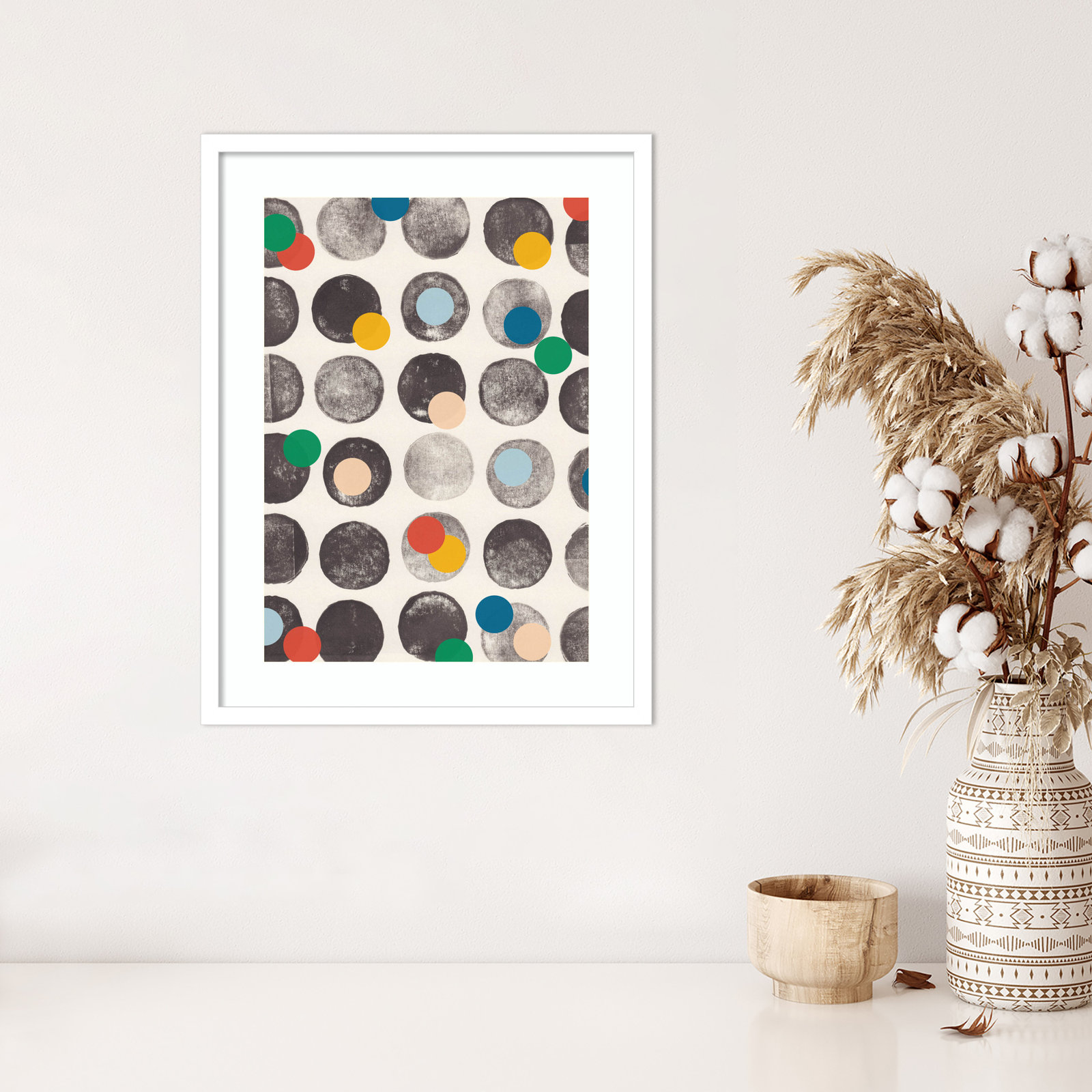 Add More Colors by Alisa Galitsyna, 25" H x 19" W x 1" D, White