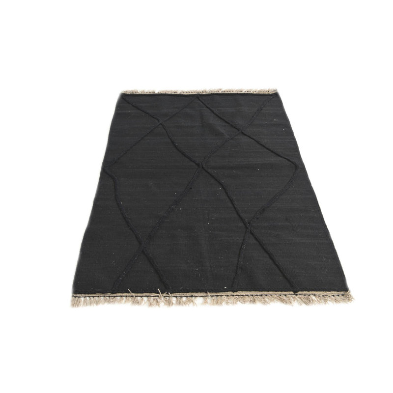 Jordan Black Rug