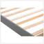 Structure de lit plateforme simple avec tiroir de rangement et support en lattes de bois sans sommier-115693387