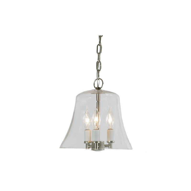 Katy 3 - Light Outdoor Pendant, Pewter