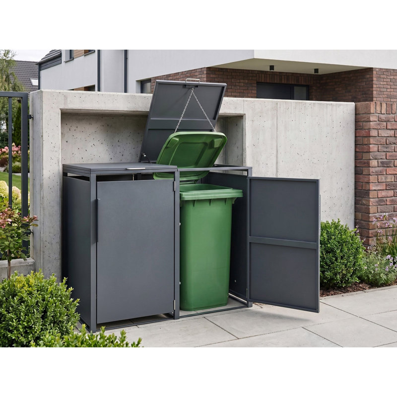 PIACENZA Steel Double Bin Store