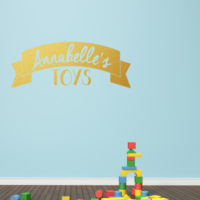 Décalcomanie murale jouets