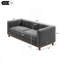 Canapé moderne 78,7 po pour salon, appartement et petit espace, gris foncé-778453600-778453601