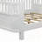 Full Size Wood Platform Bed With Safety Guardrails And Durable Construction For Kids And Adults-526300030-526300031