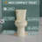 17" ADA Height Compact Two Piece Tall Toilet for Seniors, 1.28 GPF Tornado Single Flush, MAP 1000g, Bone-113948128