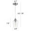 Luminaire suspendu en forme de cloche à 1 lumière Farleigh Horgeford-154569664-242842398