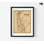 Delaware, 1817 par cartes anciennes, carte antique des États-Unis, décor de salle de classe de géographie des États-Unis, ancienne carte des États-Unis, reproduction, cadeau de professeur de géographie