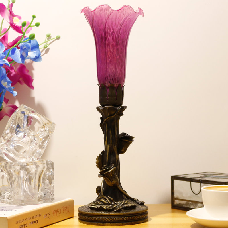 Lampe de table Lily, Mauve