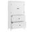 Bathroom Storage Cabinet, Cabinet With Two Doors And Drawers, Adjustable Shelf, MDF Board-1433642163