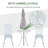 Round 2 - Person 23.6cm Long Bistro Set