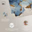 «Gold River II», art mural bleu et doré par Art Remedy, prêt à accrocher, 45 x 30-838005133-838005137