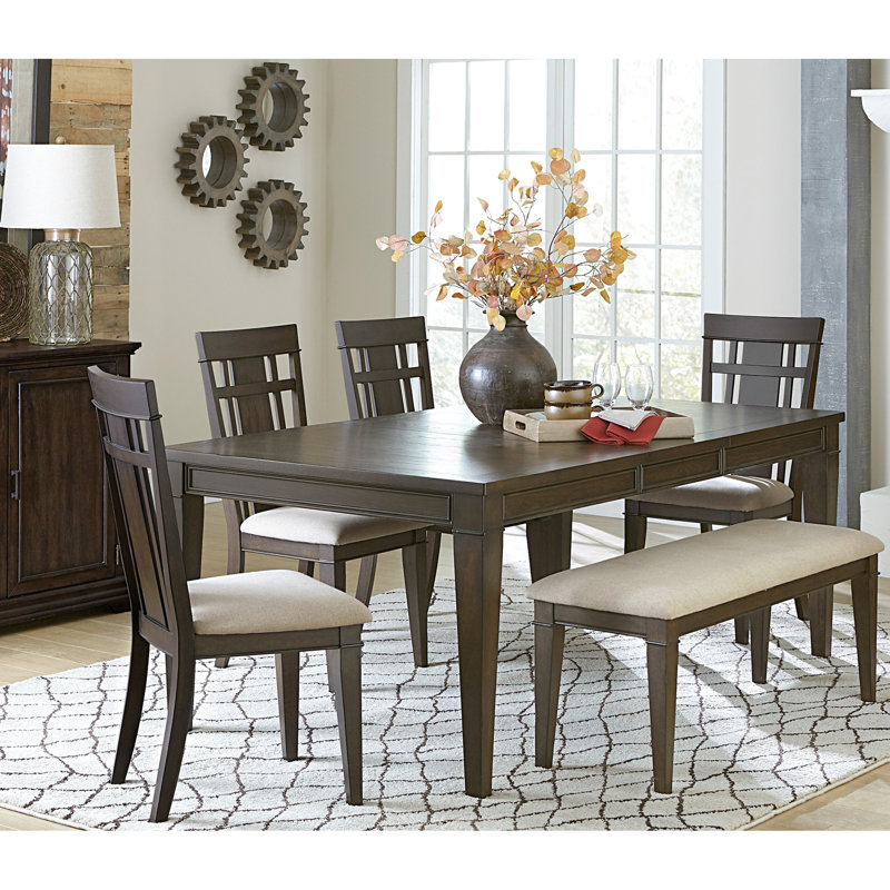 Dark Brown 48-Inch Bench With For Dining Durableness In Persistent Elegance