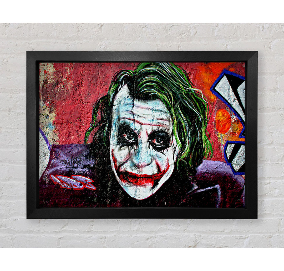 The Joker - Einzelner Bilderrahmen Kunstdrucke