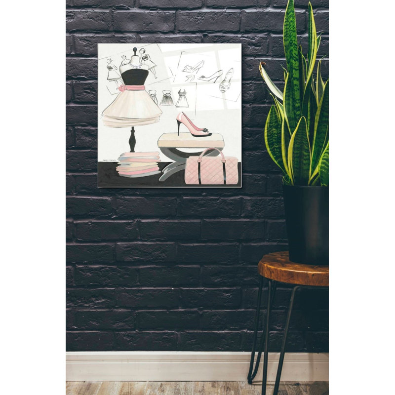 Mercer41 «Dress Fitting I» par Marco Fabiano, art mural en verre acrylique, H 24 po x l 24 po
