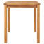 Maliha Rectangular Wood Outdoor Dining Table , 120cm cm W 70cm cm D