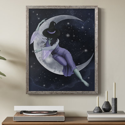 Star Sorceress II Framed Print - Solid Wood