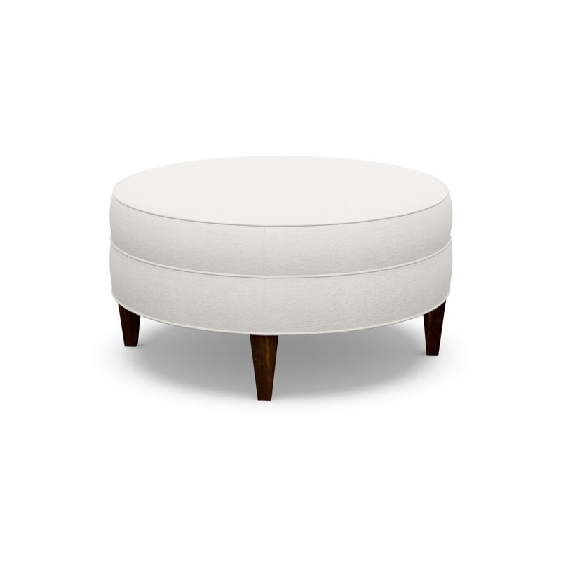 Round Ottoman, Walnut, 8240-99