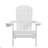 Tranquilo Depot Plastic Folding Adirondack Chair-70080773