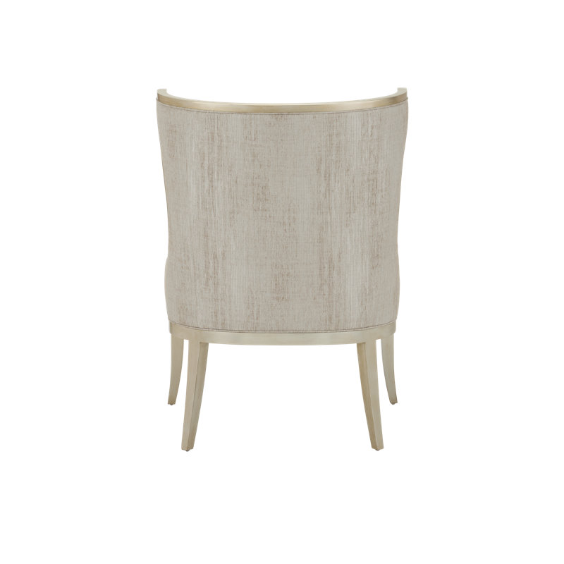 Garson Linen Wingback Chair