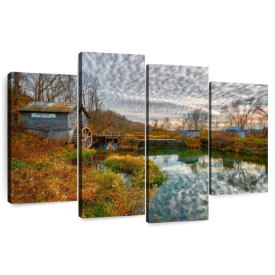 Nicci Hydes Mill In Autumn