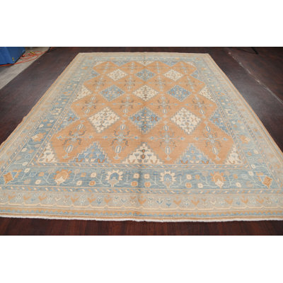 One-of-a-Kind 8'3" X 10'8" New Age Wool Area Rug in