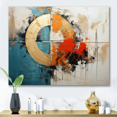 Harmonieux hybride III sur toile