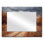 Windy Prairie Leaves Path To The Barn I - Art mural miroir floral - imprimé sur métal