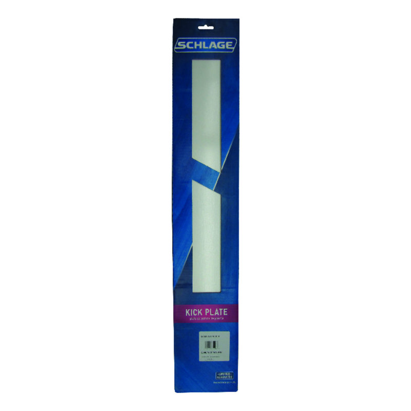 Aluminum Kick Plate, 0.7" H x 6" W x 34" D