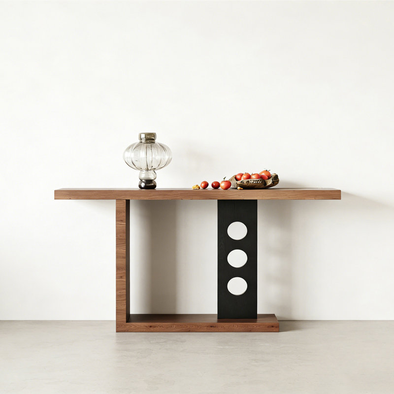 Console Retro Minimalist Art, H 29,53 po x l 62,99 po x P 13,78 po