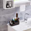 Bathroom Organizer Toothbrush Holders - Tooth Brushing Holder Bathroom Sink Organizers Countertop Storage, Oil Rubbed Bronze
